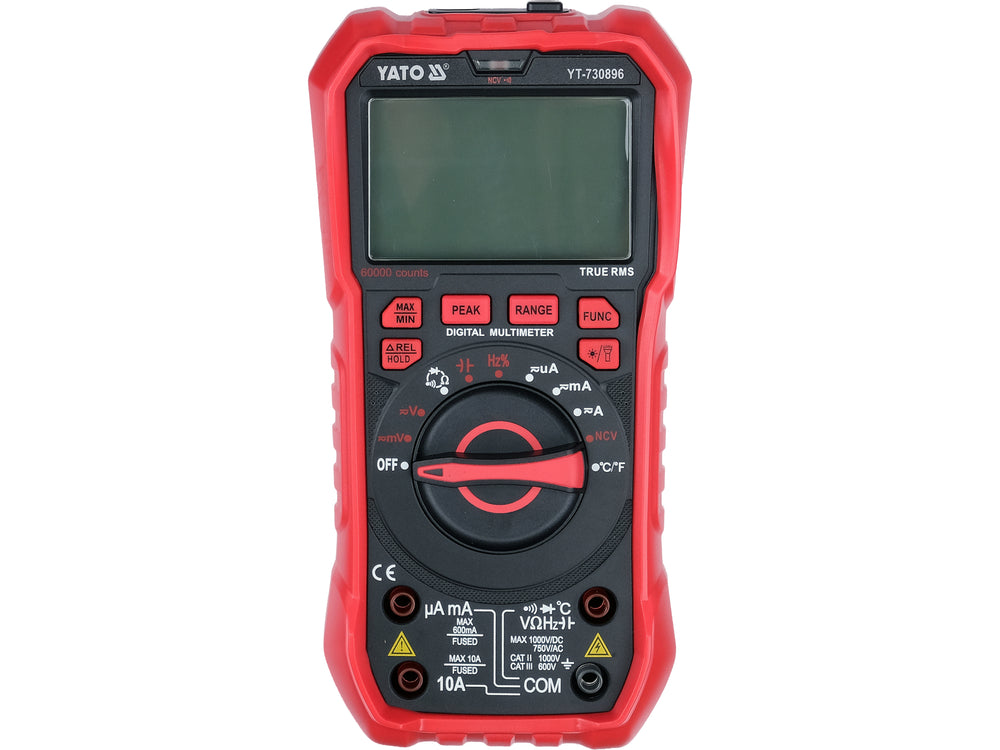 DIGITAL MULTIMETER TRUE RMS LCD 60000 (YT-730896)