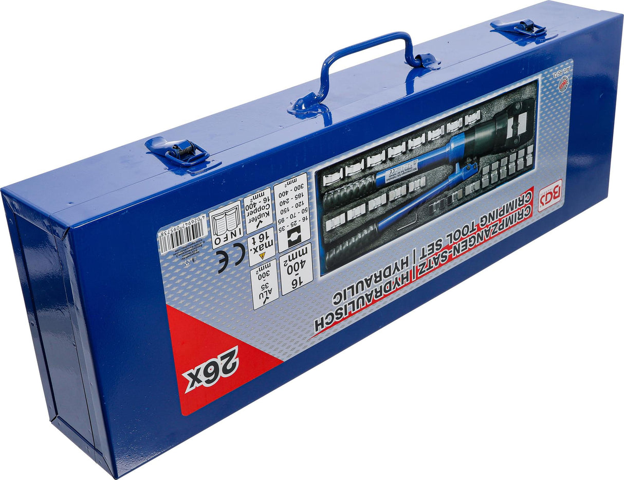 CRIMPING PLIERS SET | HYDRAULIC | 16 - 400 MM² (9573)
