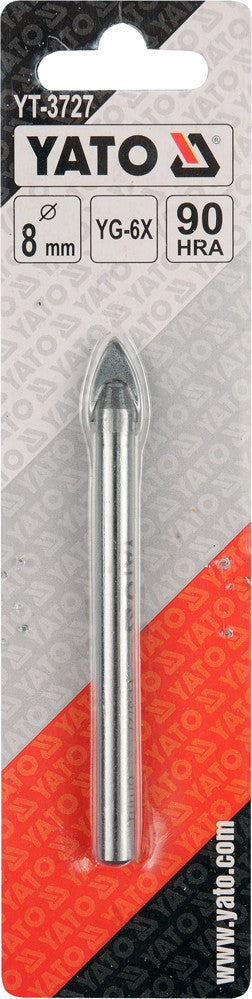 GLASS AND TILE DRILL BIT 8MM (YT-3727)