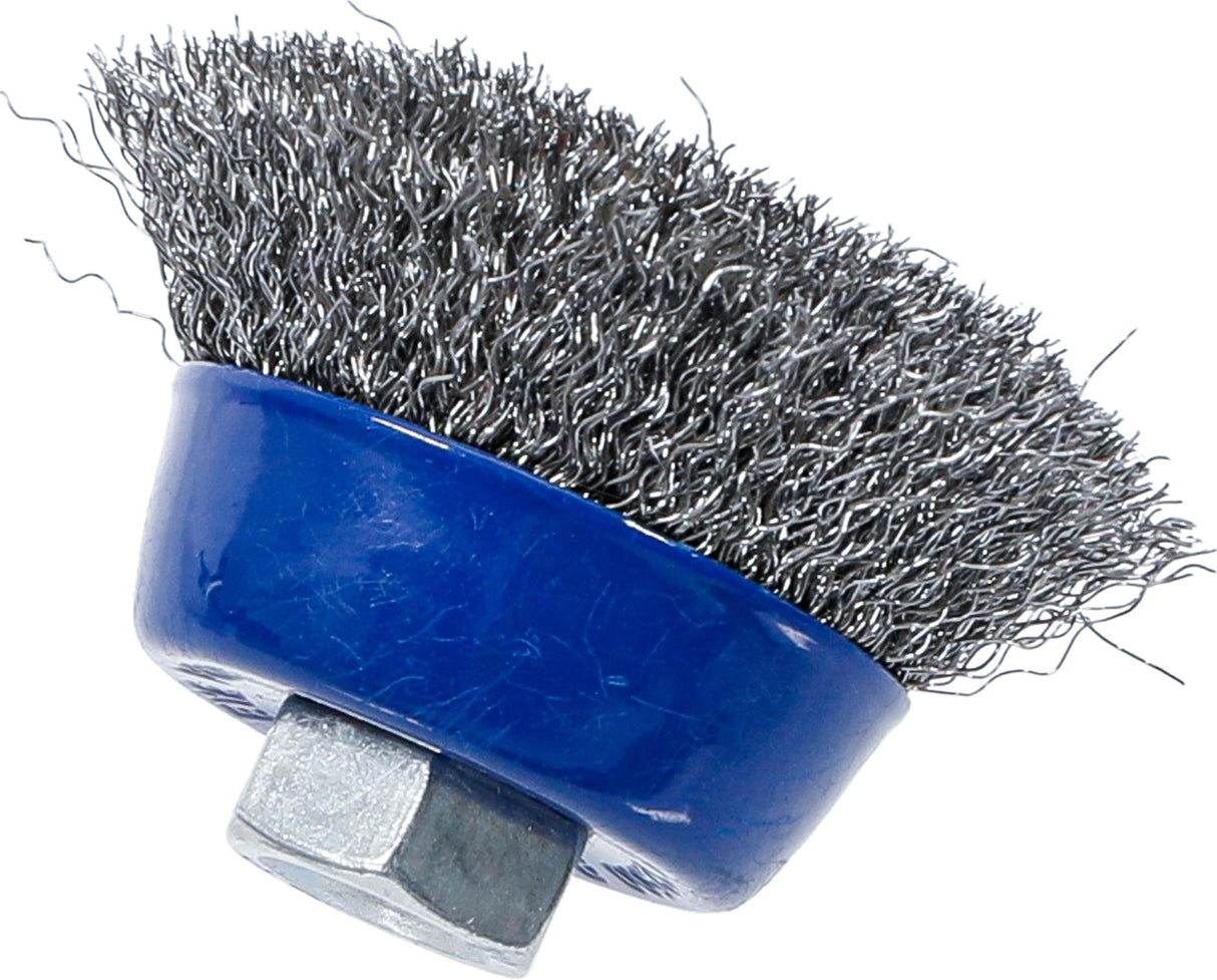 WIRE CUP BRUSH | M14 X 2 DRIVE | Ø 65 MM X 50 MM (3993)