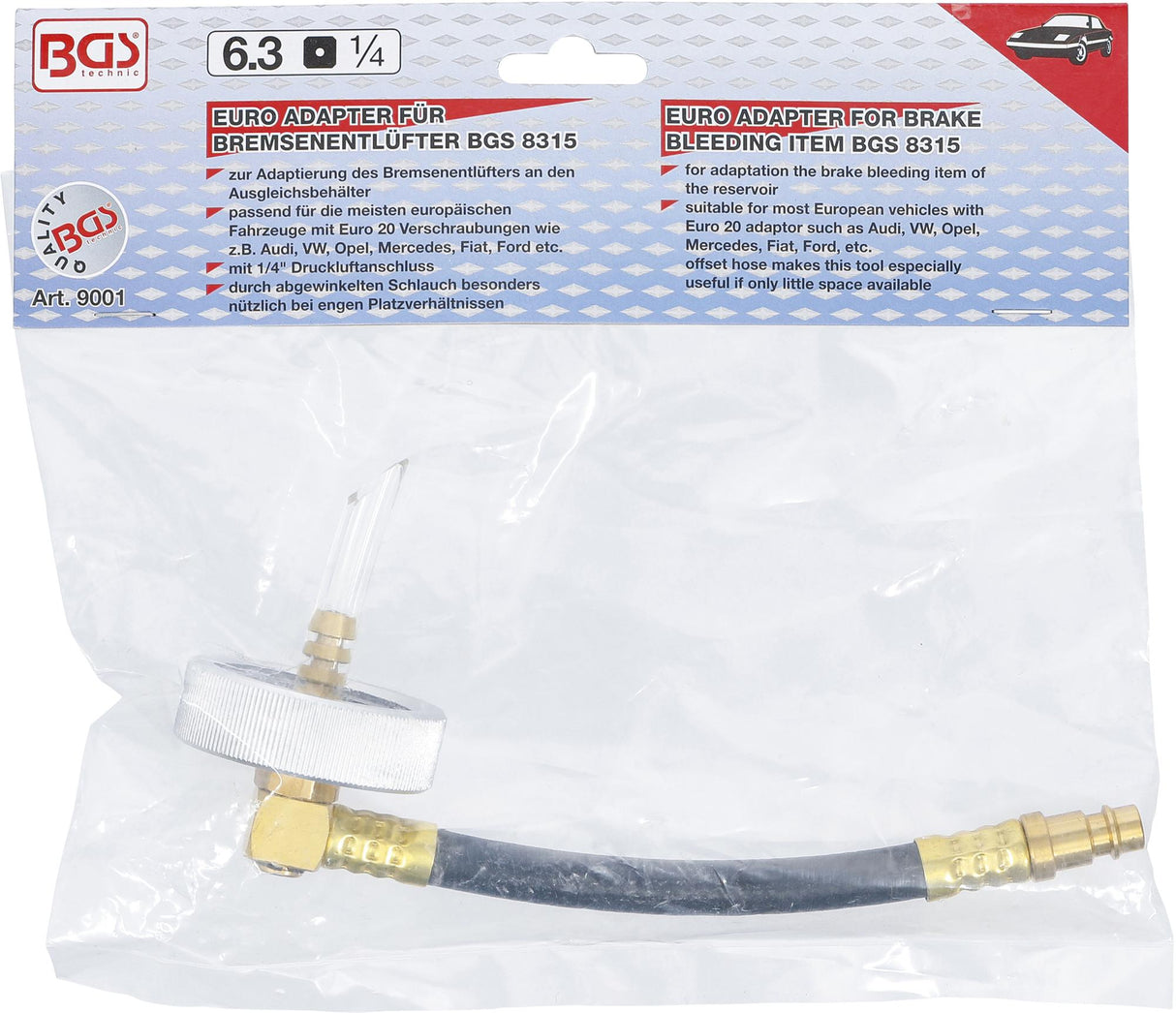 ADAPTOR FOR BRAKE BLEEDER | E20 (9001)