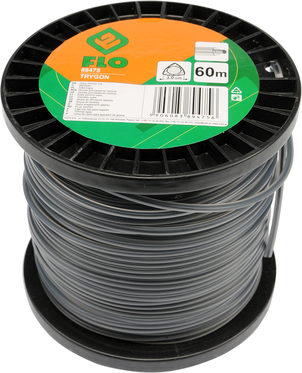 GRASS TRIMMER LINE 3.0MMX60M TRIGON (89475)
