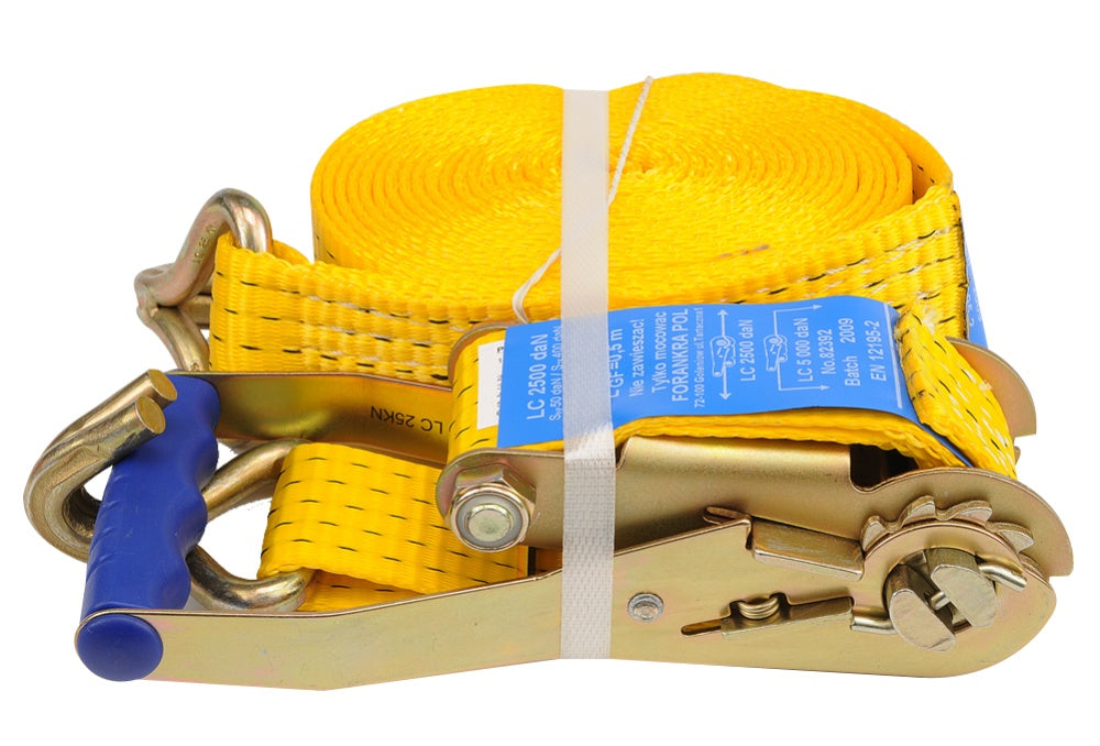 RATCHET TIE DOWN 2500/5000DAN 50/6M 2PCS (82392)
