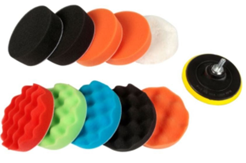 POLISHING PAD SET | Ø 180 MM | 12 PCS. (BK1006)