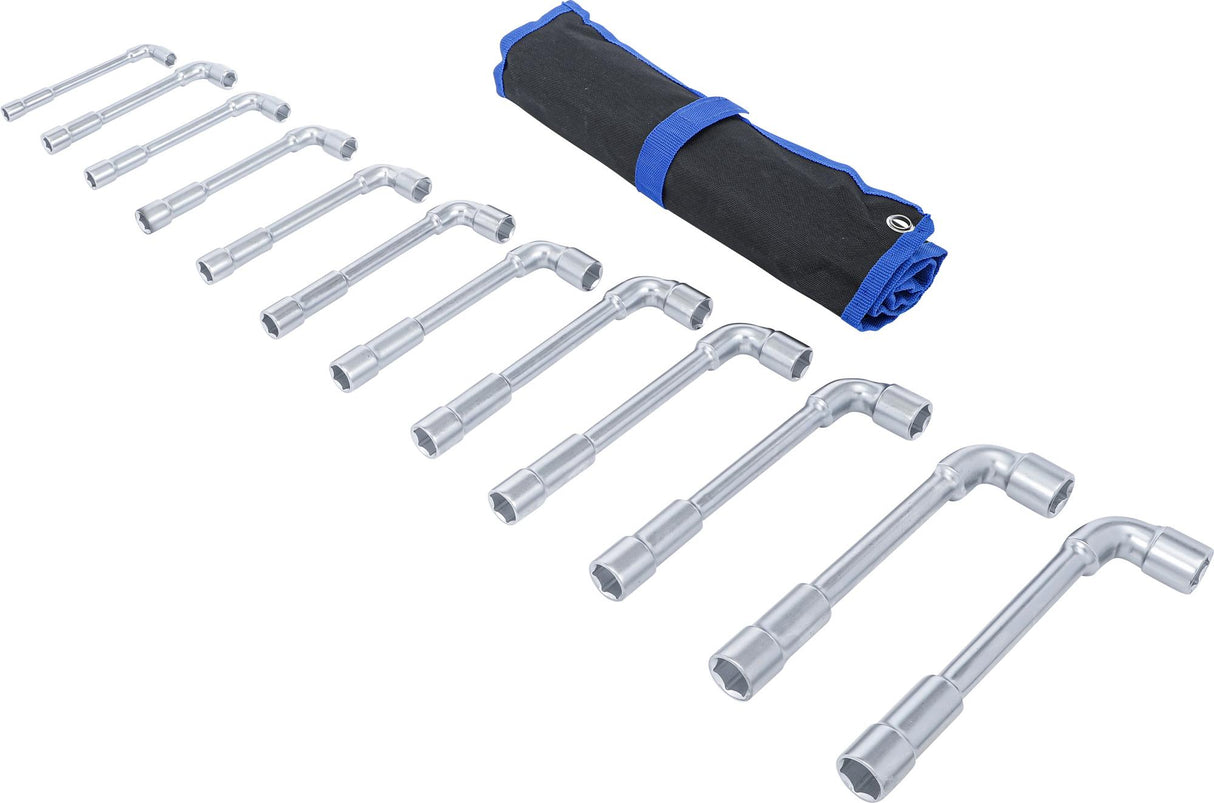 DEEP HOLE PIPE SPANNER SET | 8 - 19 MM | 12 PCS. (70186)