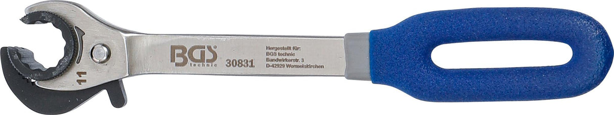 RATCHET RING SPANNER | OPEN | 11 MM (30831)