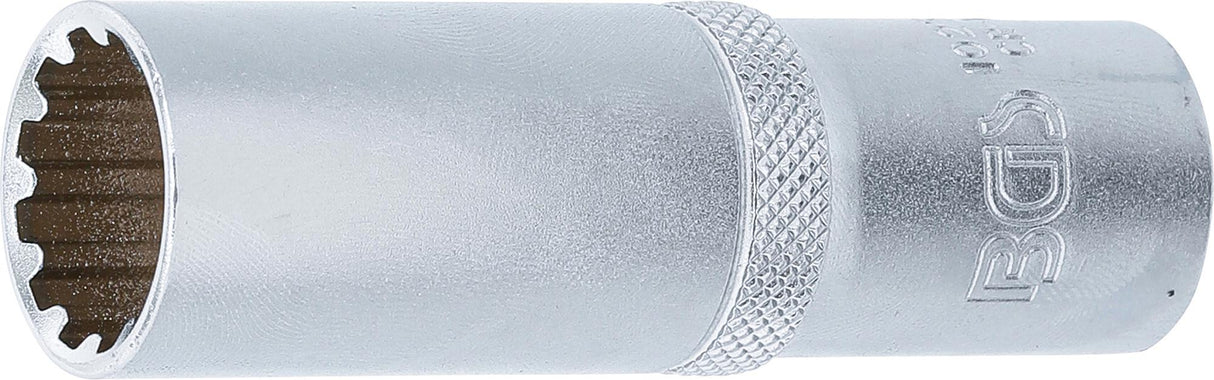 SOCKET, GEAR LOCK, DEEP | 12.5 MM (1/2") DRIVE | 17 MM (10257)