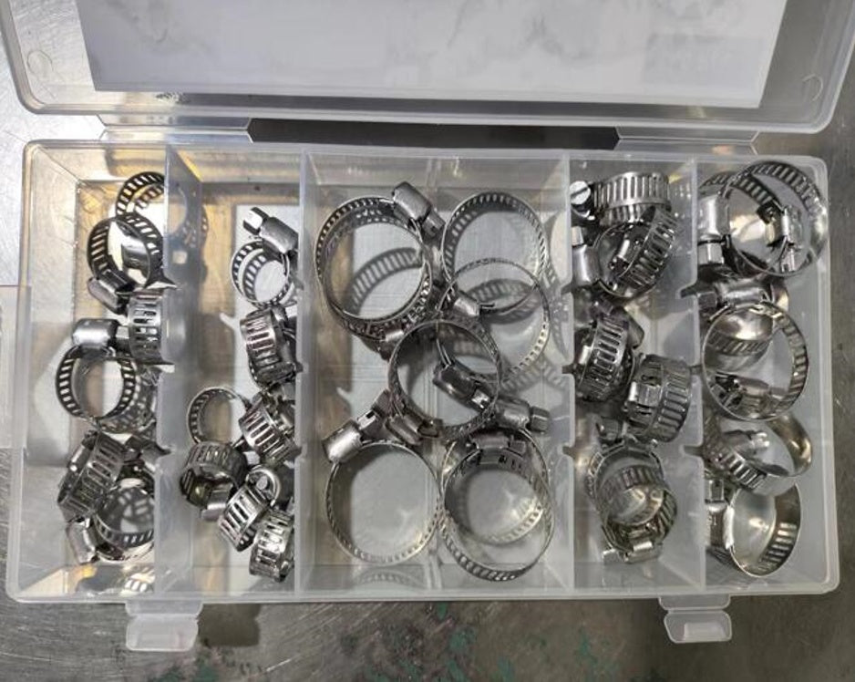 CLAMP SET | STAINLESS STEEL | 26 PCS. (H8055-1)