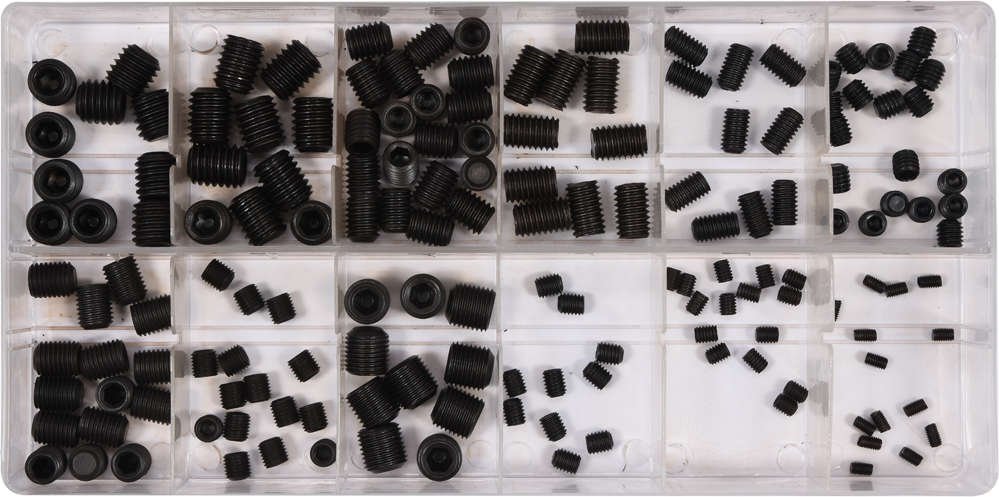 160 PCS HEADLESS SCREW ASSORTMENT (YT-06777)