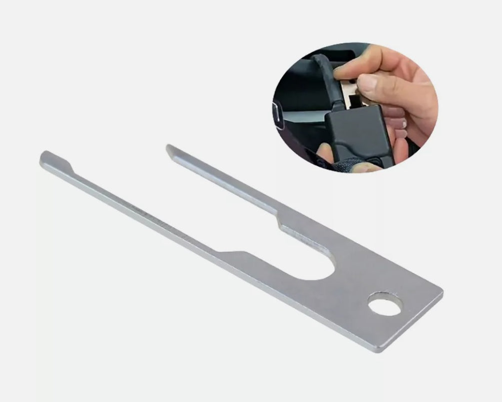 UNIVERSAL SEAT BELT BUCKLE REMOVAL TOOL | TESLA MODEL 3/Y (TR3A)