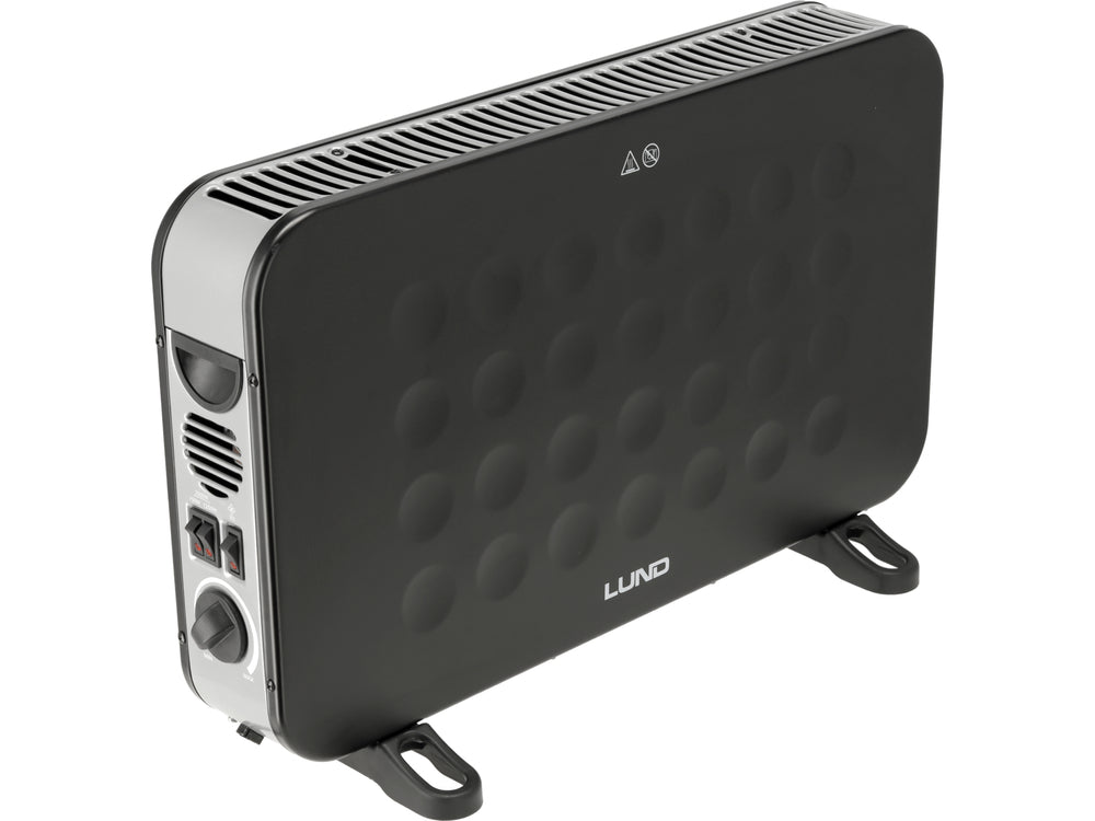 CONVECTOR HEATER 2000W BLACK (68651)