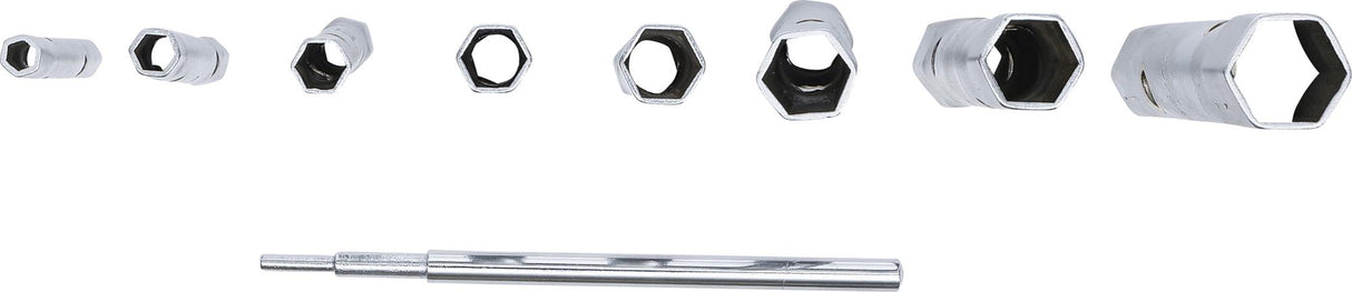 BOX SPANNER SET | 6 X 7 - 20 X 22 MM | 9 PCS. (1218)