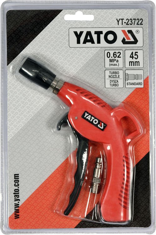 AIR BLOW GUN SHORT TURBO (YT-23722)