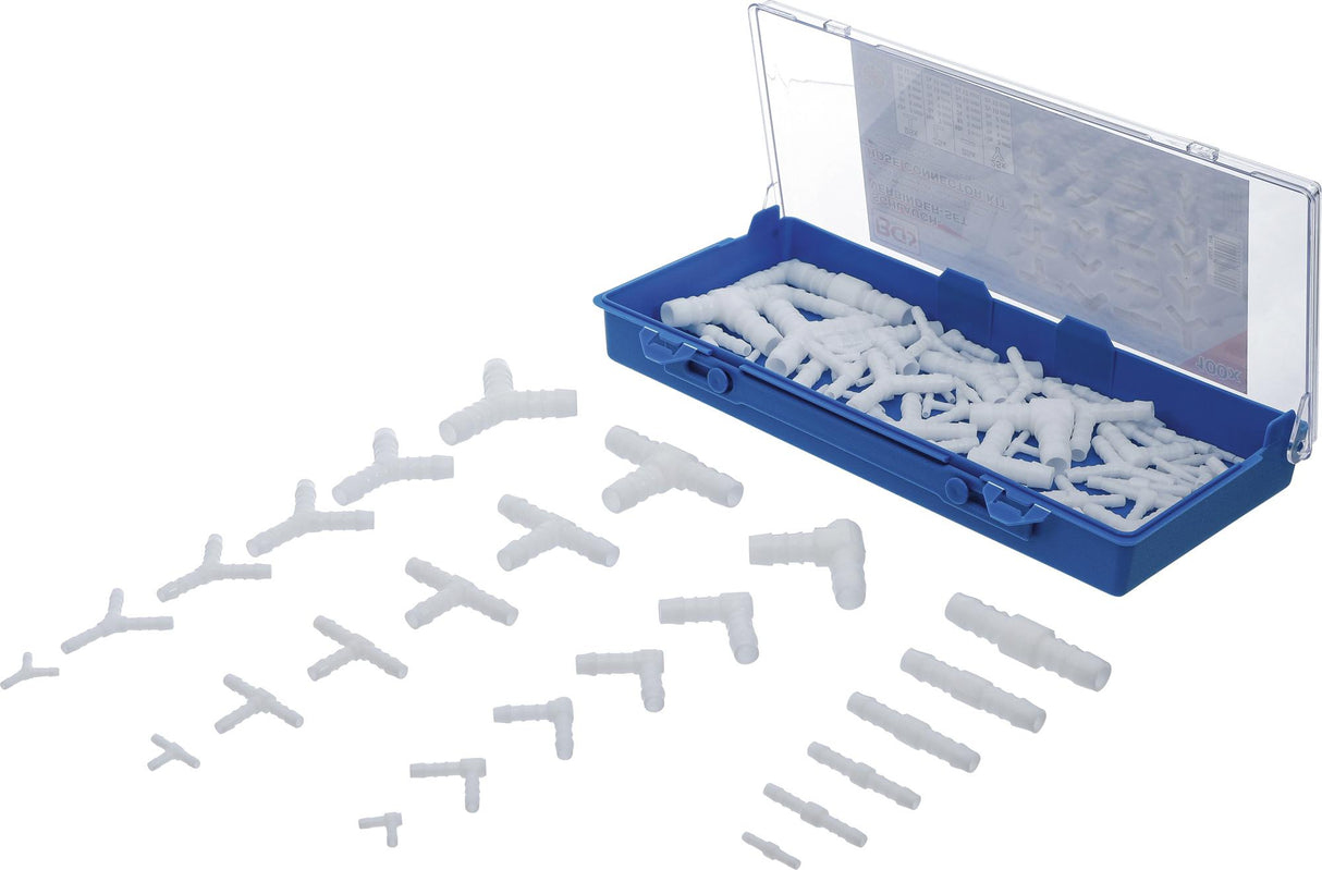 HOSE CONNECTOR ASSORTMENT | FUEL RESISTANT | 100 PCS. (8790)