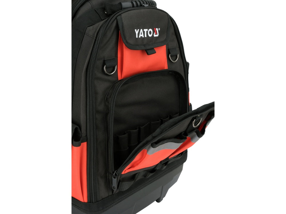 BACKPACK 370X230X570 MM | WITH WHEELS | TELESCOPIC HANDLE | HARD BASE (YT-74288)