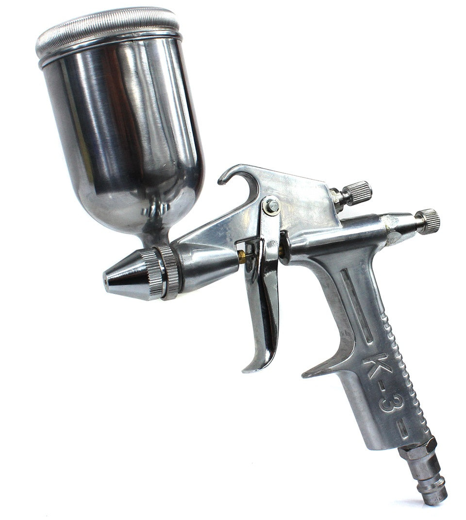 PAINT SPRAY GUN WITH SIDE CUP | 200 ML | Ø 0.5 MM (K-3F)