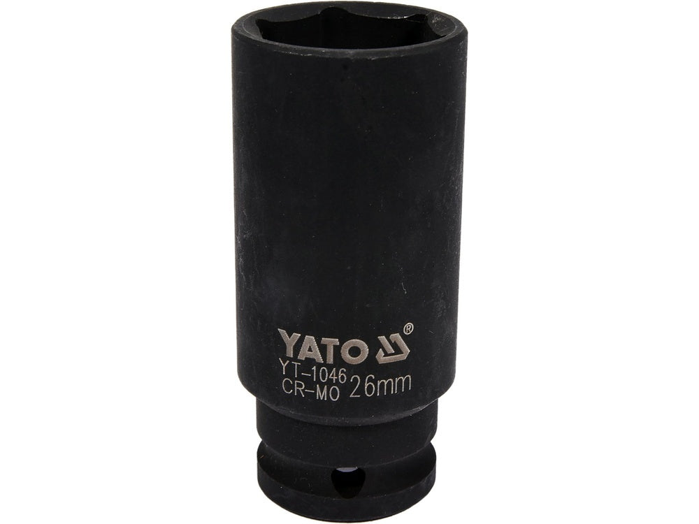 IMPACT SOCKET DEEP 1/2"X26MM (YT-1046)