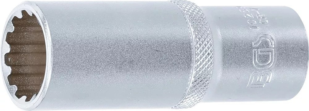 SOCKET, GEAR LOCK, DEEP | 12.5 MM (1/2") DRIVE | 19 MM (10259)