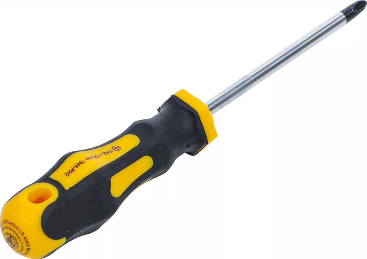 SCREWDRIVER | CROSS SLOT PH2 | BLADE LENGTH 100 MM (7946-PH2)
