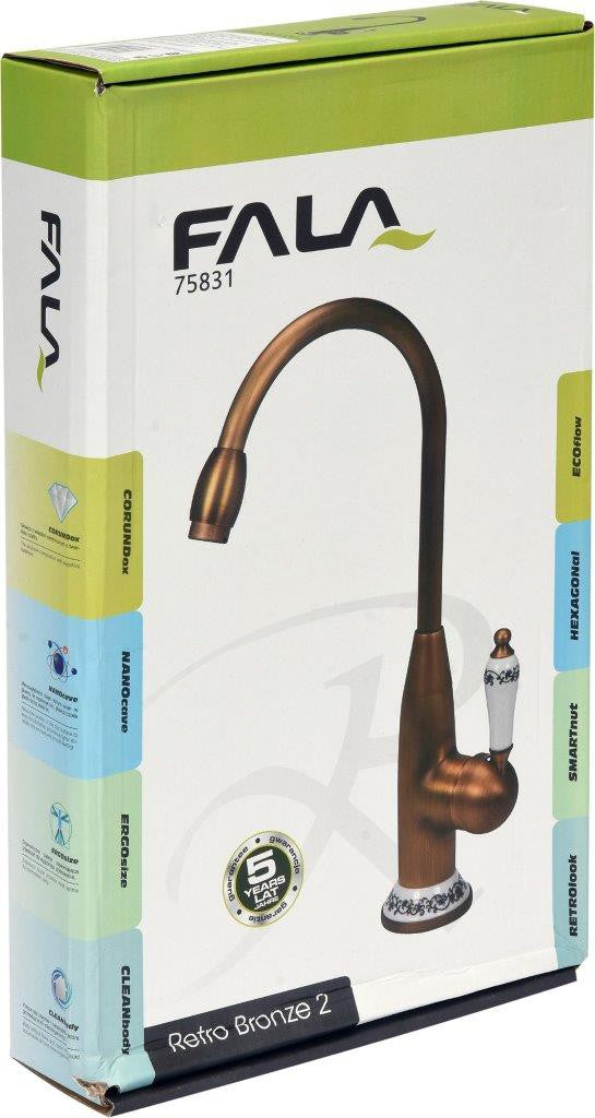 SINGLE-LEVER SINK MIXER RETRO BRONZE 2 (75831)