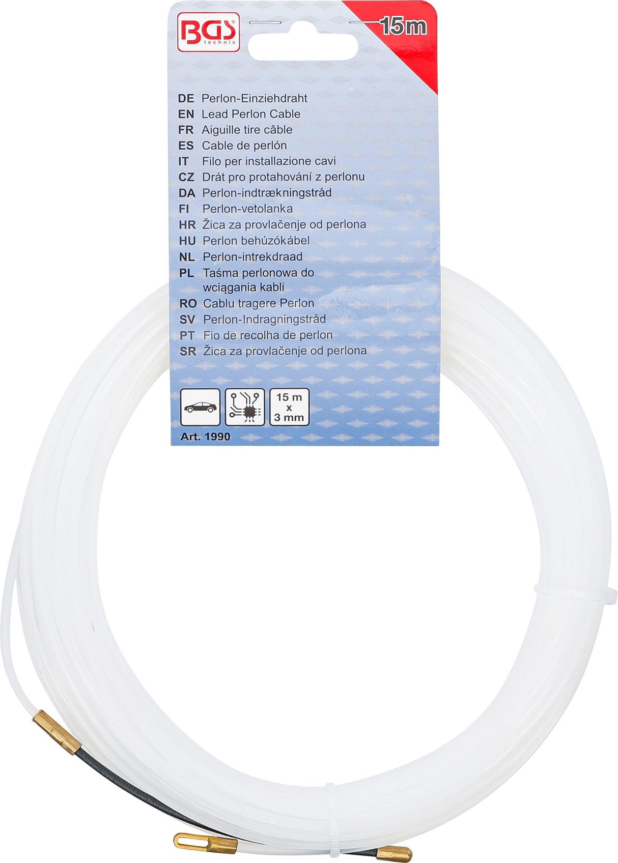 LEAD PERLON CABLE | 15 M X 3 MM (1990)