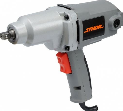 ELECTRIC IMPACT WRENCH WITH SET 1/2", 800W/325 NM (57091V)