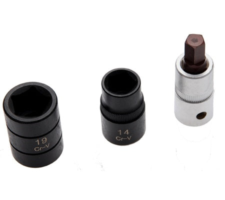 BRAKE CALLIPER SPECIAL SOCKET SET | 12.5 MM (1/2") | 3 PCS. (1112)
