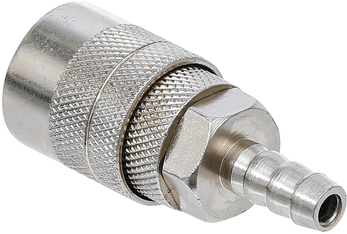 AIR QUICK COUPLER WITH 8 MM (5/16") HOSE CONNECTION | USA / FRANCE STANDARD (7059)