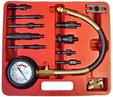 DIESEL COMPRESSION TESTER WITH ADAPTERS (VGR8008)