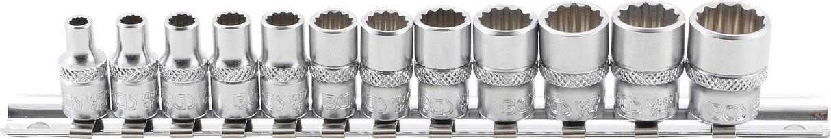 SOCKET SET, 12-POINT | 6.3 MM (1/4") DRIVE | INCH SIZES | 12 PCS. (2755)