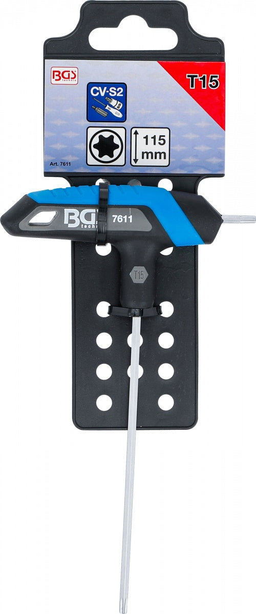 SCREWDRIVER WITH T-HANDLE | T-STAR (FOR TORX) | T15 (7611)