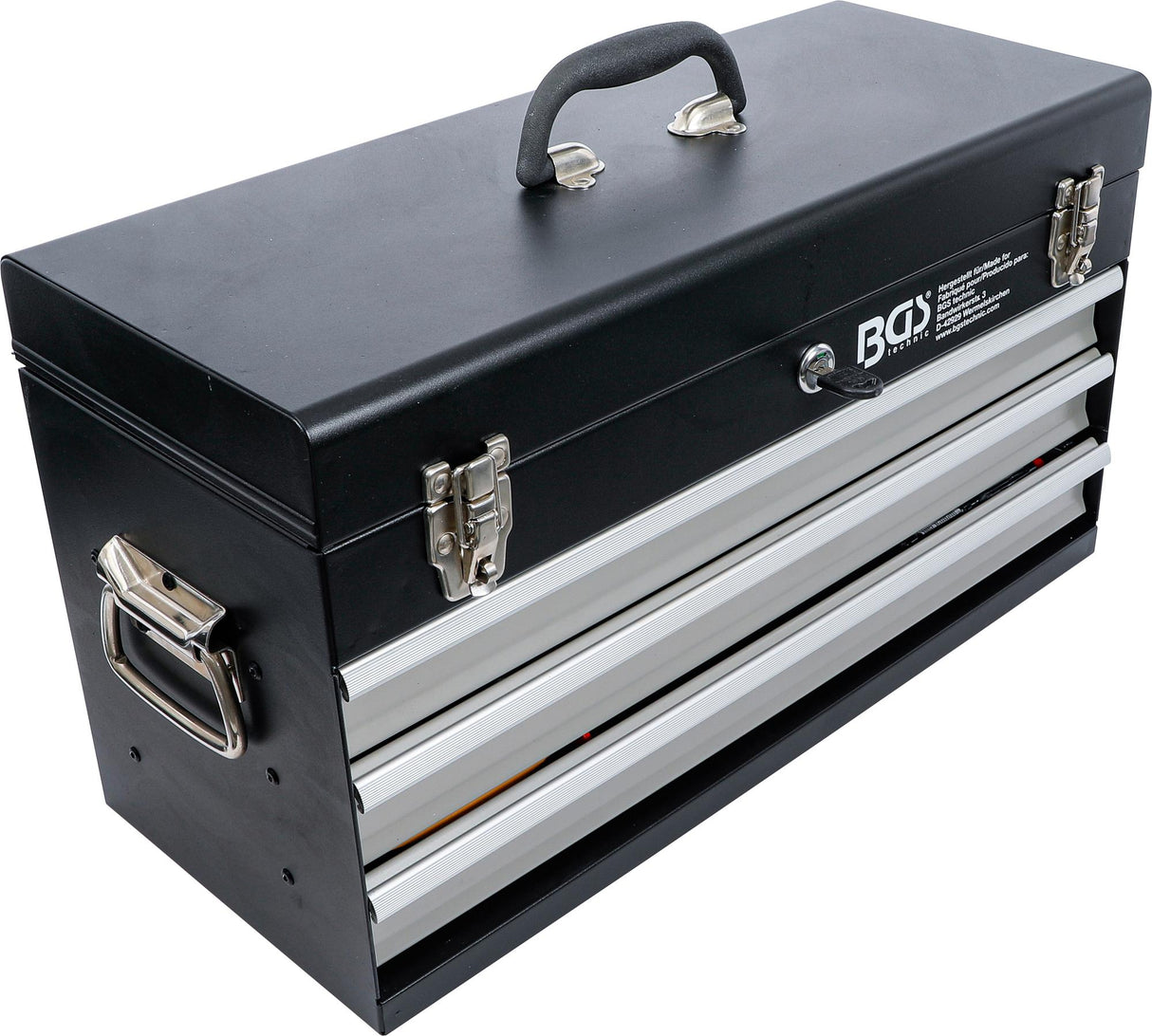 ELECTRICIANS-METAL WORKSHOP TOOL CASE | 3 DRAWERS | WITH 147 TOOLS (3350)