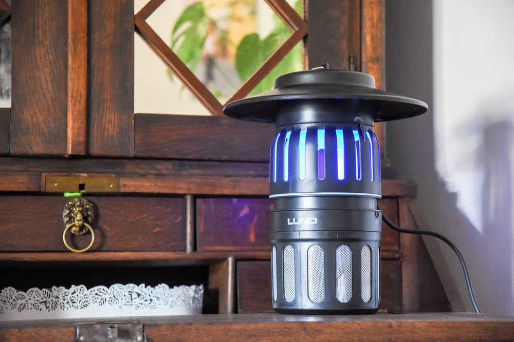 Lampa pret insektiem | ar ventilatoru | UV-A 15W, IPX4 (67013)