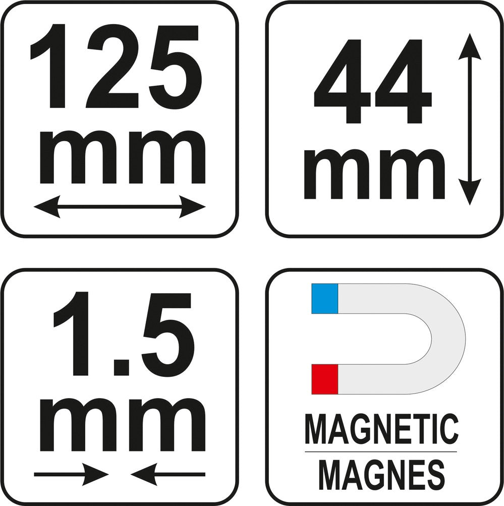 PROFILE GAUGE 125MM (YT-3735)