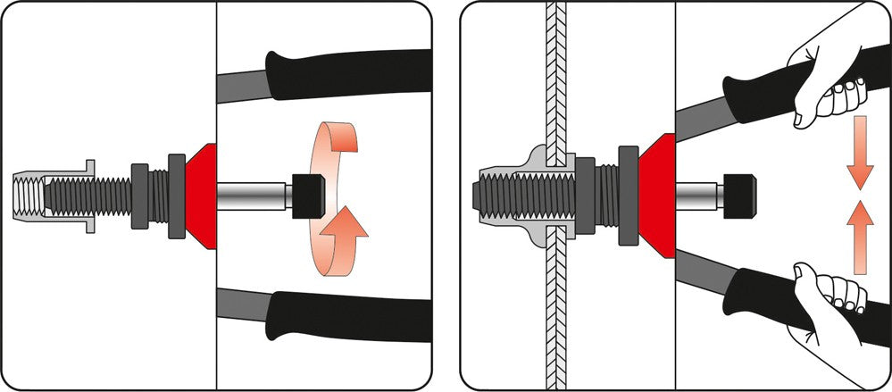HAND RIVETER NUT M3-M12 (YT-36127)