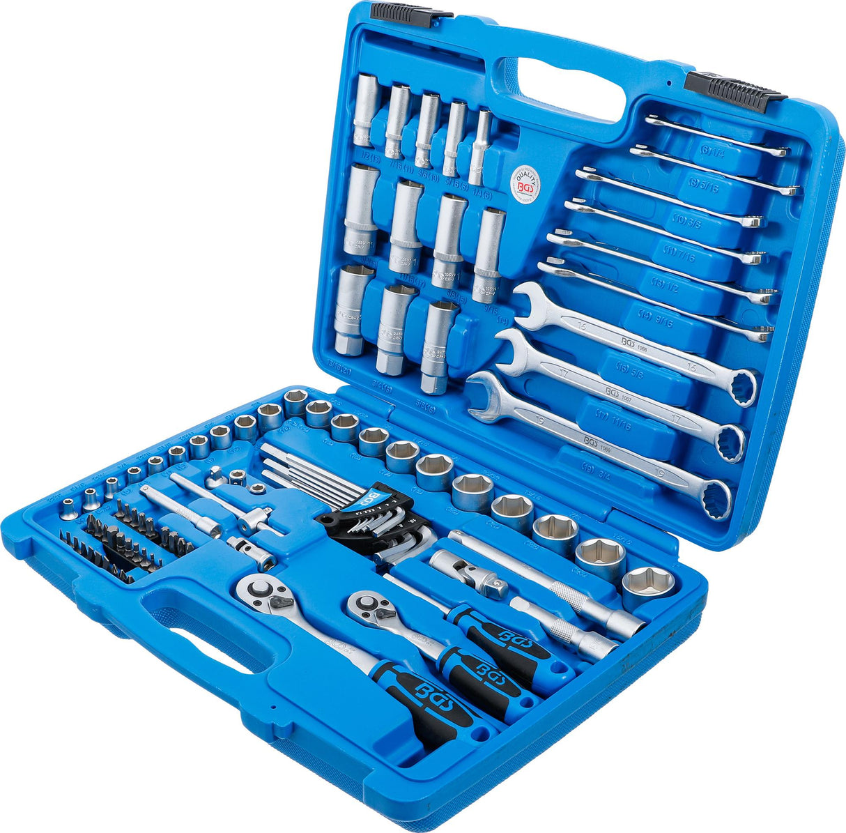 SOCKET SET | 6.3 MM (1/4") / 10 MM (3/8") DRIVE | 92 PCS. (2289)
