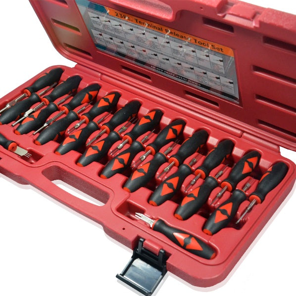 WIRE TOOL SET | FOR COOLING SENSORS / WIRING HARNESSES / TERMINAL BLOCKS | 23 PCS. (TTS23)