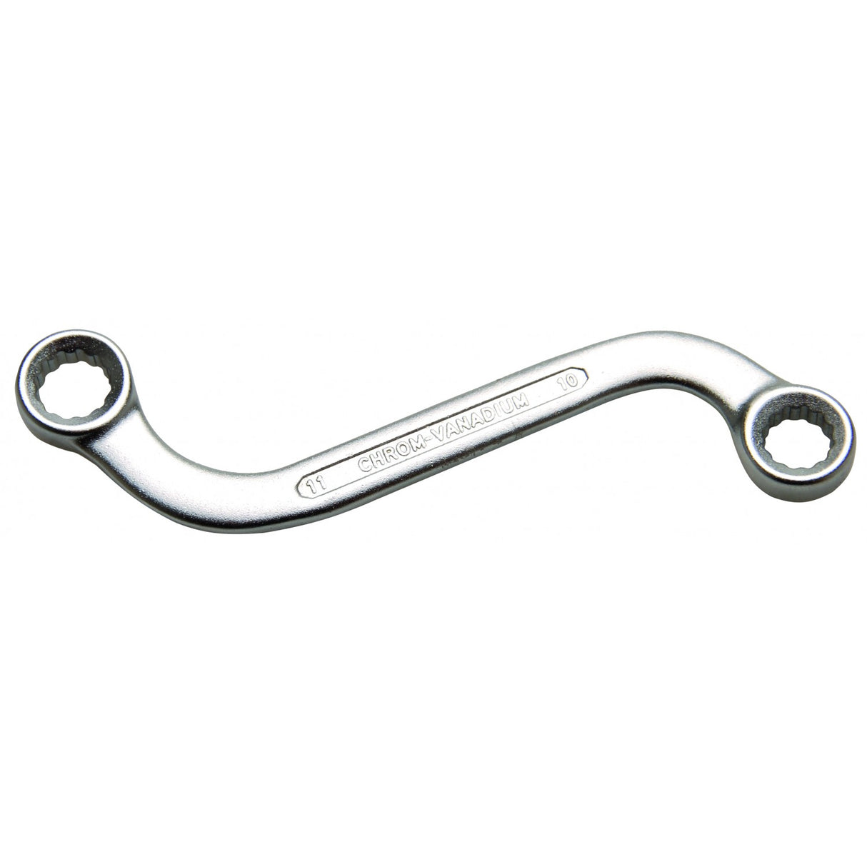 S-TYPE DOUBLE RING SPANNER, 12-POINT | 10 X 11 MM (30741)