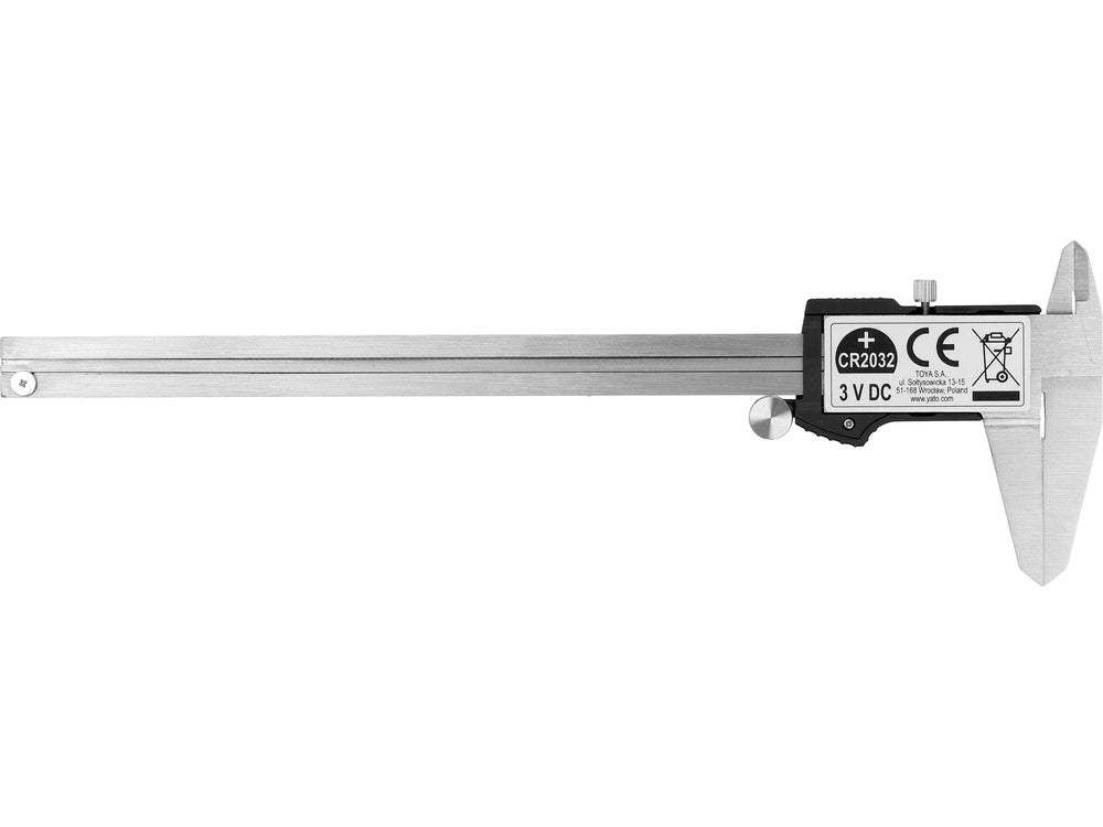 DIGITAL CALIPER | 200 MM | WATERPROOF | 2.4" DISPLAY (YT-72026)