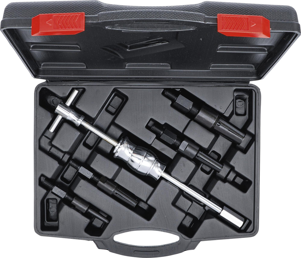 BLIND HOLE BEARING PULLER SET WITH SLIDE HAMMER | 5 PCS. (8598)