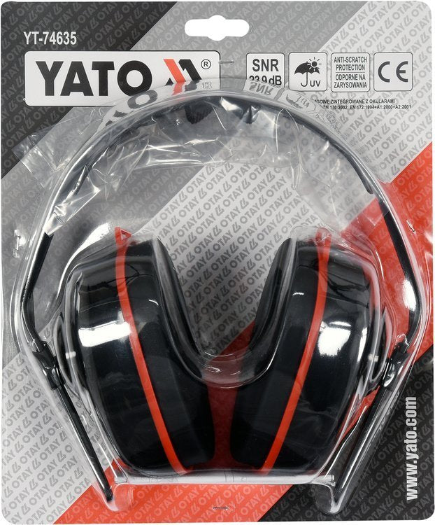 COMBINED EYE&EAR PROTECT. MUFFS GREY (YT-74635)