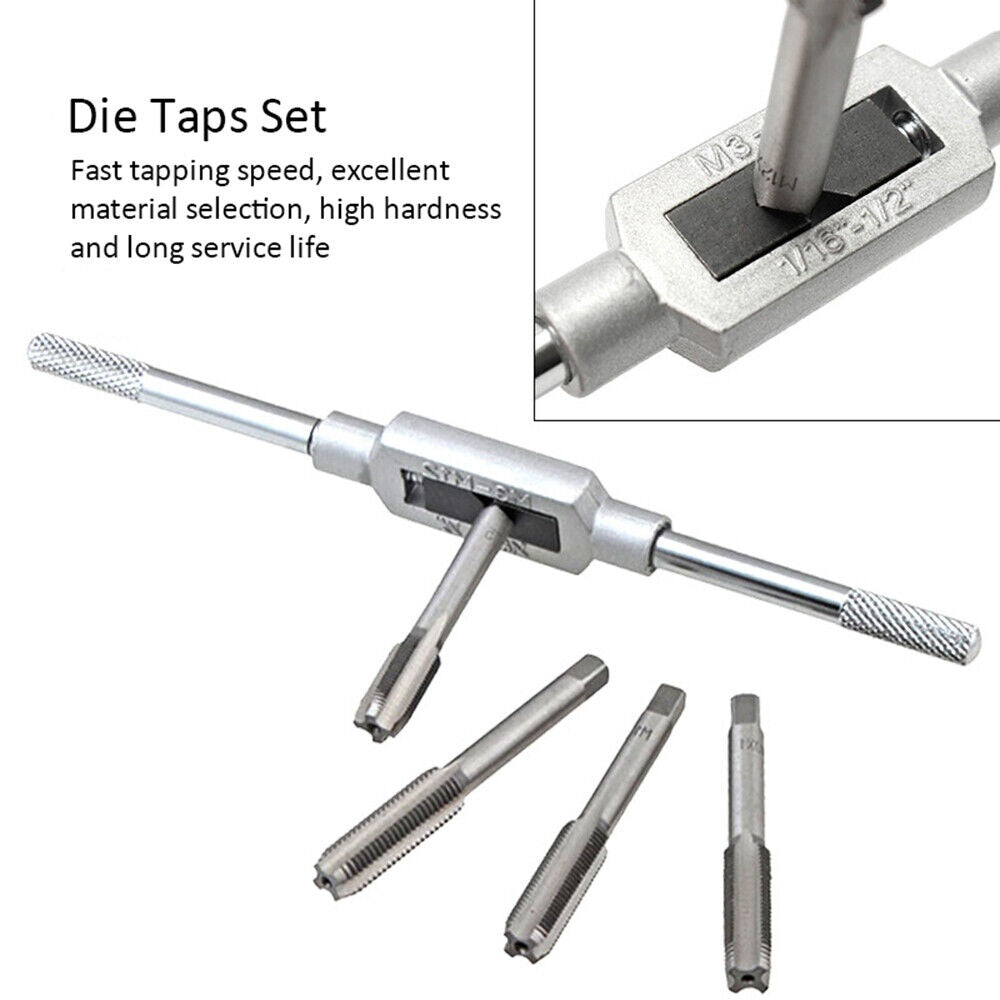 TAP AND DIE SET | M3-M12 | 32 PCS. (SK1632)