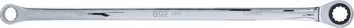 RATCHET RING WRENCH AND RING SPANNER | EXTRA LONG | 12 MM (7242)