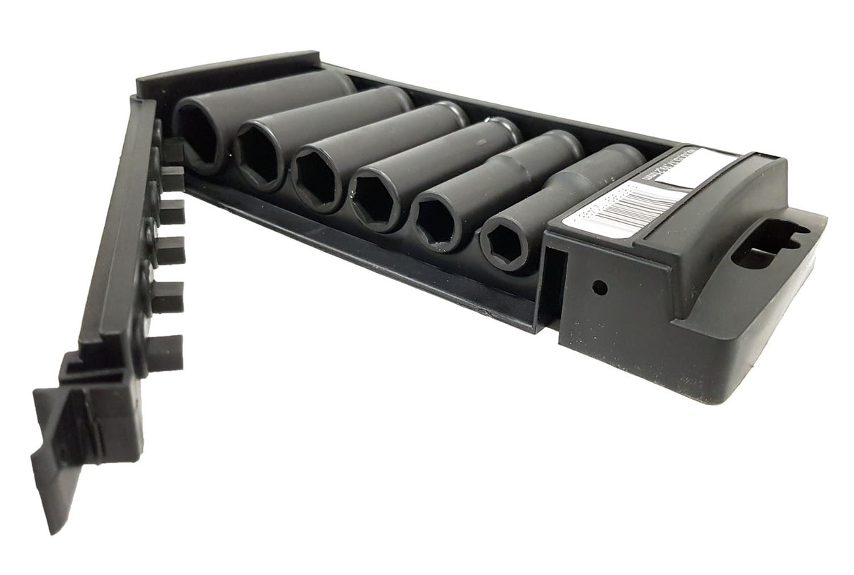 IMPACT LONG SOCKET SET | 12.5 MM (1/2") | 10-21 MM | 6 PCS. (SK1206)