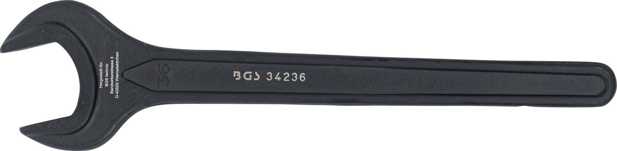 SINGLE OPEN END SPANNER | DIN 894 | 36 MM (34236)