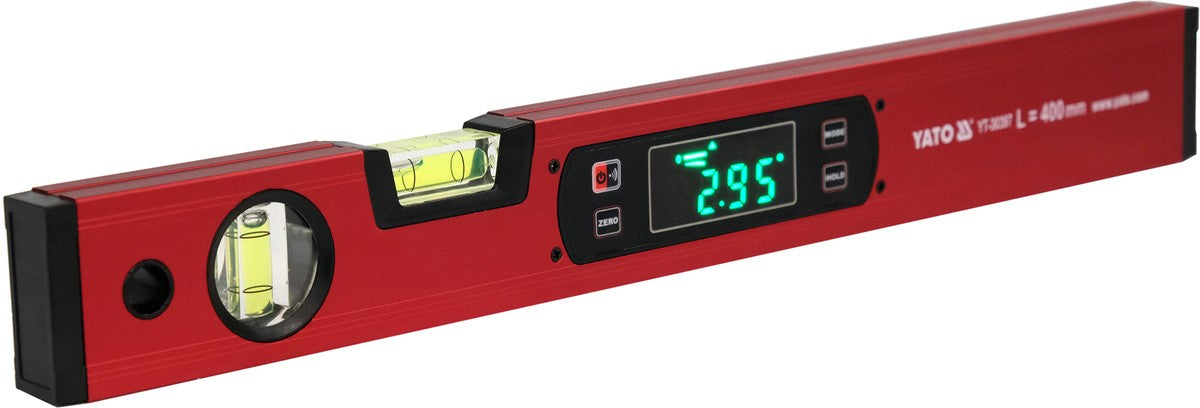 400 MM ALUMINIUM DIGITAL LEVEL WITH MAGN (YT-30397)