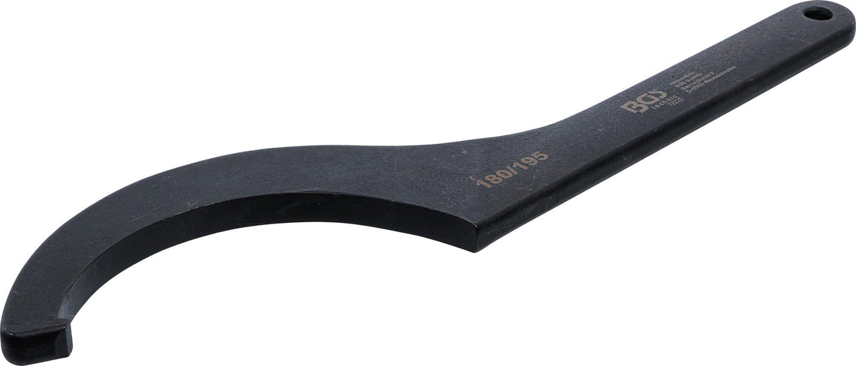 HOOK WRENCH WITH NOSE | 180 - 195 MM (73225)