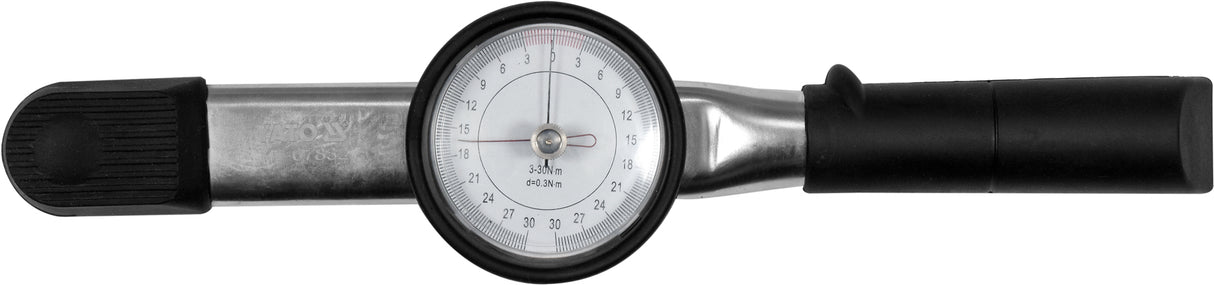 DIAL TORQUE WRENCH 3/8" 0-30NM (YT-07832)