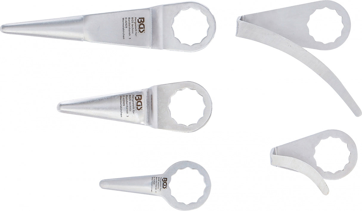 CUTTING KNIFES SET FOR AIR WINDOW SEAL CUTTER | FOR BGS 3218, 9291 | 5 PCS. (3338)