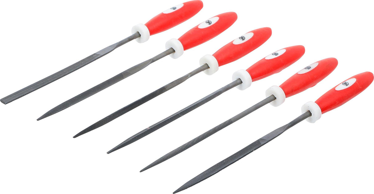 NEEDLE FILE SET | 140 MM | 6 PCS. (1911)
